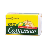 Мыло хозяйственное Невская Косметика с ароматом лимона, 140г, 72%