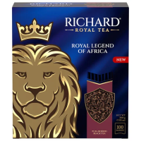 Чай Richard Royal legend of Africa, черный, 100 пакетиков