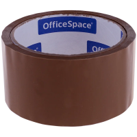 Клейкая лента упаковочная Officespace 48мм x66м, коричневая, 38мкм