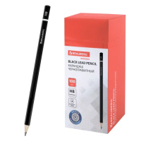 Карандаш чернографитный Brauberg Touch line НВ, заточенный