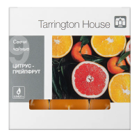 Tarrington House Свеча Чайная ароматическая Цитрус & грейпфрут, 9шт