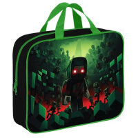 Папка на молнии с ручками BRAUBERG А4, 1 отделение, полиэстер, 80 мм, 'Ночной воин', 272183