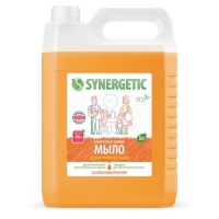Мыло жидкое Synergetic Фруктовый микс 5л, канистра гипоаллергенное, биоразлагаемое
