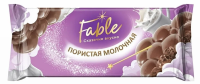 Плитка кондитерская Fable молочная пористая, 90г