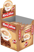 Напиток кофейный MacCoffee Original 3в1 растворимый, 20г x 50 шт