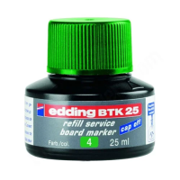 Чернила для маркеров Edding BTK25 зеленые, 25мл, для маркерных досок