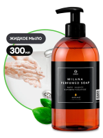 Жидкое мыло с дозатором Grass Milana Oud Rood, парфюмированное, 300мл, 125450