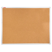 Доска пробковая Brauberg 90х120см, коричневая, алюминиевая рамка, 236445