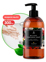 Жидкое мыло с дозатором Grass Milana 300мл, spring bloom, парфюмированное, 125448