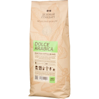Кофе в зернах Деловой Стандарт Dolce Arabica, 1кг, пачка
