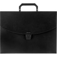 Папка-портфель Attache А4, черный, 1 отделение