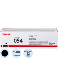 Картридж лазерный Canon 054 BK 3024C002 чер. для MF645Cx//LBP623Cdw