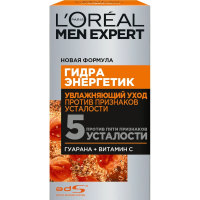 Уход для лица L'Oreal Paris Men Expert Гидра энергетик увлажняющий против 5 признаков усталости, 50мл