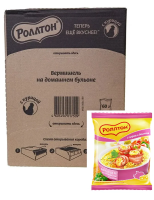 Вермишель быстрого приготовления Роллтон сыр-бекон, 60г x 42 шт
