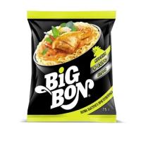 Лапша быстрого приготовления Big Bon Курица + соус карри, 75г