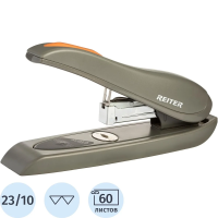 Степлер Reiter RG HS-60 №23/10, до 60 листов, серо-рыжий