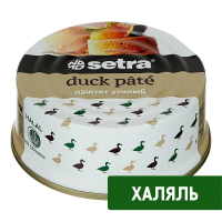 Паштет Setra Халяль утиный, 100г