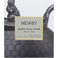 Чай Newby Чабрец, черный, листовой, 100г