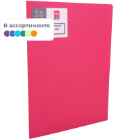Папка-уголок Deli 2 клапана, ассорти