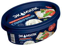 Сыр творожный Экомилк сливочный 60%, 120г