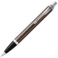 Шариковые ручки класса Люкс Parker IM Core M, кофейный/серебристый корпус, 1931671