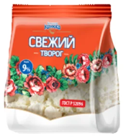 Творог Большая кружка Свежий 9%, 200г