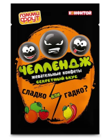 Конфета жевательная Конфитой Гамми фрут челлендж, 15г