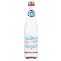 Вода минеральная Aqua Russa газ, 500мл ,стекло