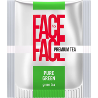 Чай Face To Face Пьюр Грин, зеленый, 200 пакетиков, для Horeca