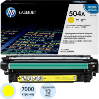 Картридж лазерный Hp CE252A, желтый