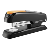 Степлер Maped Essentials Desk №24/8, 26/8, до 25 листов, черный-оранжевый