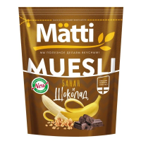 Мюсли Matti Банан и шоколад, 250г