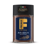 Кофе растворимый Fresco Doppio, 100г, стекло
