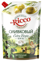 Майонез Mr. Ricco Extr Vigin оливковый 67%, 800мл