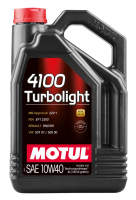 Масло моторное Motul 4100 Turbolight 10W40, 4л