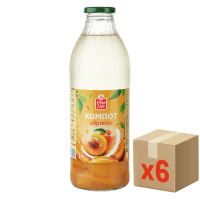 Fine Life Компот абрикосовый, 1л x 6 шт