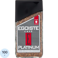 Кофе растворимый Egoiste Platinum 100г, стекло