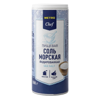 Соль Metro Chef морская, помол №0, 500г