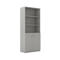 Шкаф высокий Skyland Simple SR-5W.5, серый, 770x359х1815мм