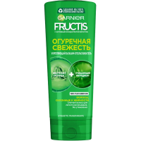 Бальзам-ополаскиватель для волос Garnier Fructis Огуречная свежесть укрепляющий для склонных к жирности волос, 387мл