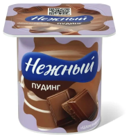 Пудинг Нежный с шоколадом 3%, 100г