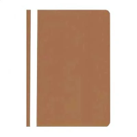 Скоросшиватель пластиковый Бюрократ коричневый, А4, PS20BROWN