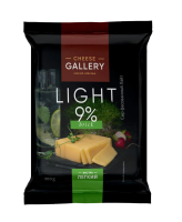 Сыр Cheese Gallery Лайт полутвердый 9%, 200г