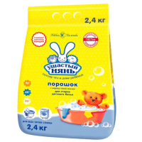 Стиральный порошок Ушастый Нянь 2.4кг, детский