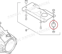 Подушка электродвигателя  HDS 695 Karcher, 6.339-060