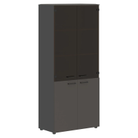 Шкаф комбинированный JHC 85.2 Орех Мокко/Антрацит 856х452х1949 JAY