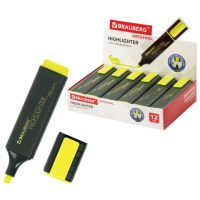 Текстовыделитель Brauberg Original желтый, 1-5мм