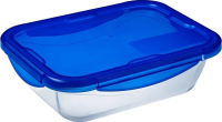 Форма для запекания Pyrex Cook and Go с крышкой 25 x 19 х 7см, 1.9л