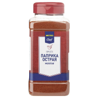 Приправа Metro Chef Паприка молотая острая, 480г