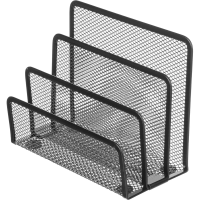 Подставка-держатель Attache 173x83x135 мм, для бумаги и писем, 135мм, черная